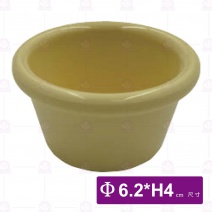 【HS】SK10 沾醬杯 2.3吋(銀杏黃)(48入/盒)
