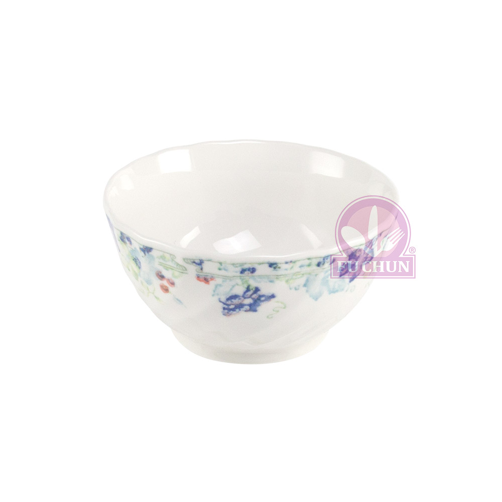 【大同磁器】5吋雪蓮湯碗#7027 12.8x6.7cm(10入/盒)