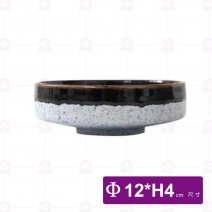【日本】4.5吋式浪紋陶瓷煮物缽
