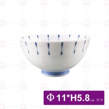 【日本進口】十草4.5吋飯碗 Φ11xH5.8cm