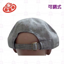#9674貝雷帽-仿牛仔鐵灰(可調式)