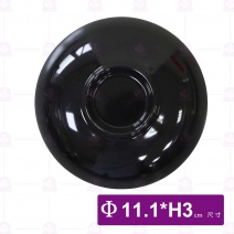  【LihTay】3037日式湯碗(蓋)(紅黑) (30入/盒)