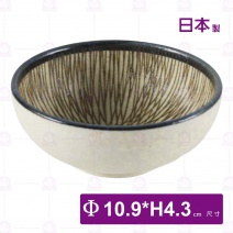 【日本製】亂十草 4.25吋缽-Φ10.9xH4.3cm