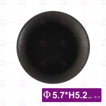 陶燒杯(黑)-Φ5.7xH5.2cm