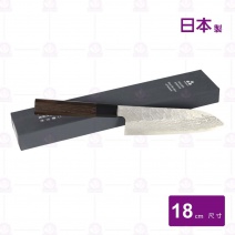 【二唐】槌目VG10大馬士革三德刀(雞翅柄)-18cm