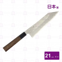 【二唐】槌目VG10大馬士革切付牛刀(雞翅柄)-21cm