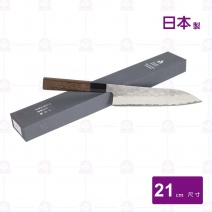 【二唐】槌目VG10大馬士革牛刀(雞翅柄)-21cm