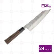 【二唐】槌目VG10大馬士革切付牛刀(雞翅柄)-24cm