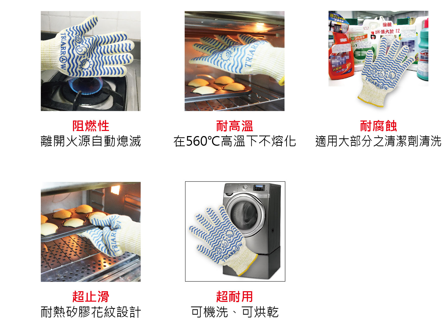 隔熱手套 棉紗手套 止滑手套