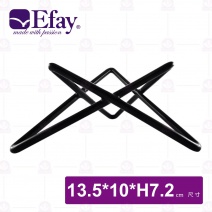 【Efay】3D止滑圓展示架 3吋(星辰/黑色)-13.5x10xH7.2