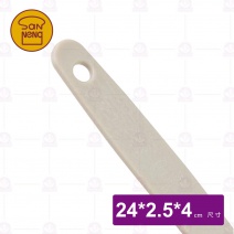 【三能】SN4035 直型柄塑膠纖維工具刷(黑/小)