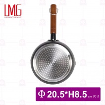【LMG】長野匠不沾雪平鍋(曜石黑)-Φ20.5xH8.5