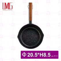 【LMG】長野匠不沾雪平鍋(曜石黑)-Φ20.5xH8.5