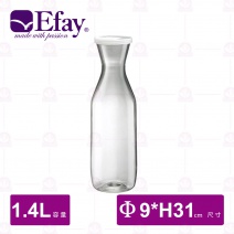 【Efay】圓舞曲PC冷水瓶  1.4L/ 9x9xH31cm