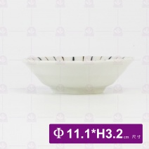 【日本進口】淺井 雙色十草 3.3吋 Φ11.1xH3.2cm