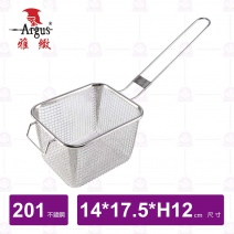 方型薯條網(小)橫柄-14x17.5xH12cm