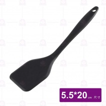 矽膠小型多用途煎鏟(黑)-20cm