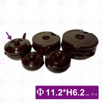 韓國仿陶萬用罐-Φ11.2xH6.2cm