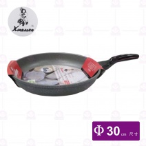 【KINDAIRO金太郎】原石鑄造雙面不沾炒鍋-Φ30cm