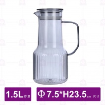 星空灰古典PC強化壺-1.5L