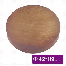 【菊川本味】鐵木砧板(圓)-Φ42xH9cm