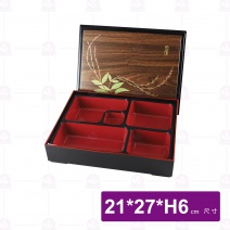 P-219 日式(00219)便當盒 21x27xH6cm/ 900g