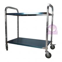 不銹鋼二層餐車B 面45x79x74cm(總高89cm) (D)