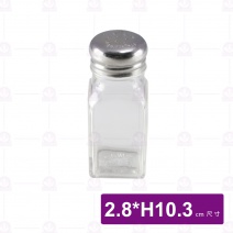 大四方玻璃鹽罐 SG-24