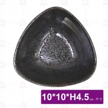 MS 4吋三角缽 時來-10x10xH4.5cm