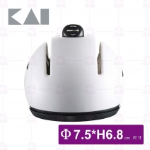【貝印KAI】AP-5182 貓咪球型磨刀器-Φ7.5xH6.8cm