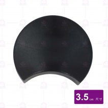 【Shunta金順代】C18月亮筷架 (黑)(50入/盒)-3.5cm