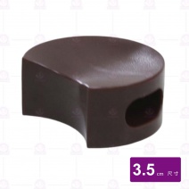 【Shunta金順代】C18月亮筷架 (胡桃)(50入/盒)-3.5cm