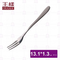 J-005 王樣進口水果叉-13.1x1.3cm