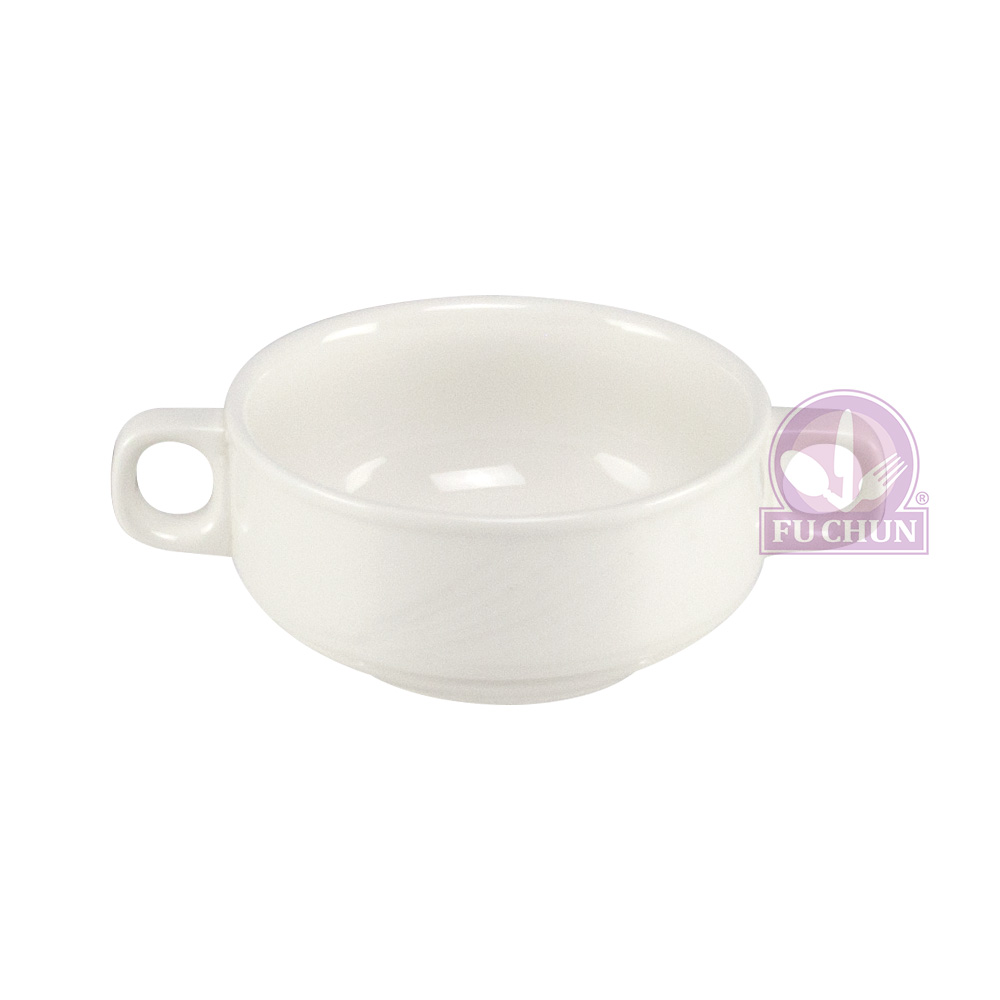 【大同磁器】97型 雙耳湯碗