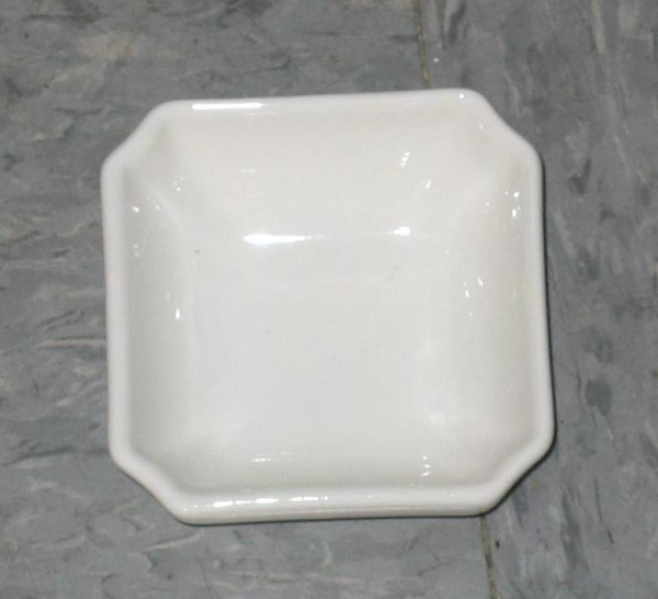 【大同磁器】P0834 方形小角缽 #41970