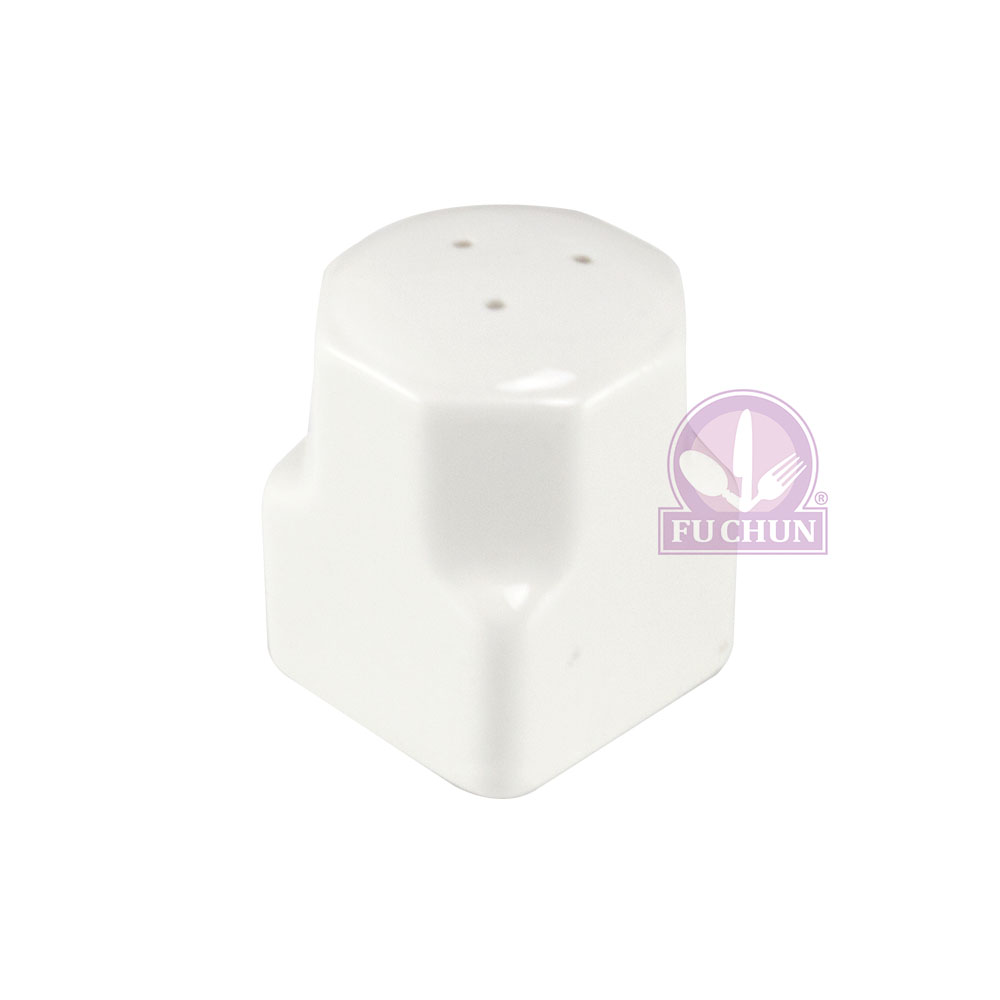 【大同磁器】P0778H3 八角胡椒罐(3孔) 4*4*H5cm