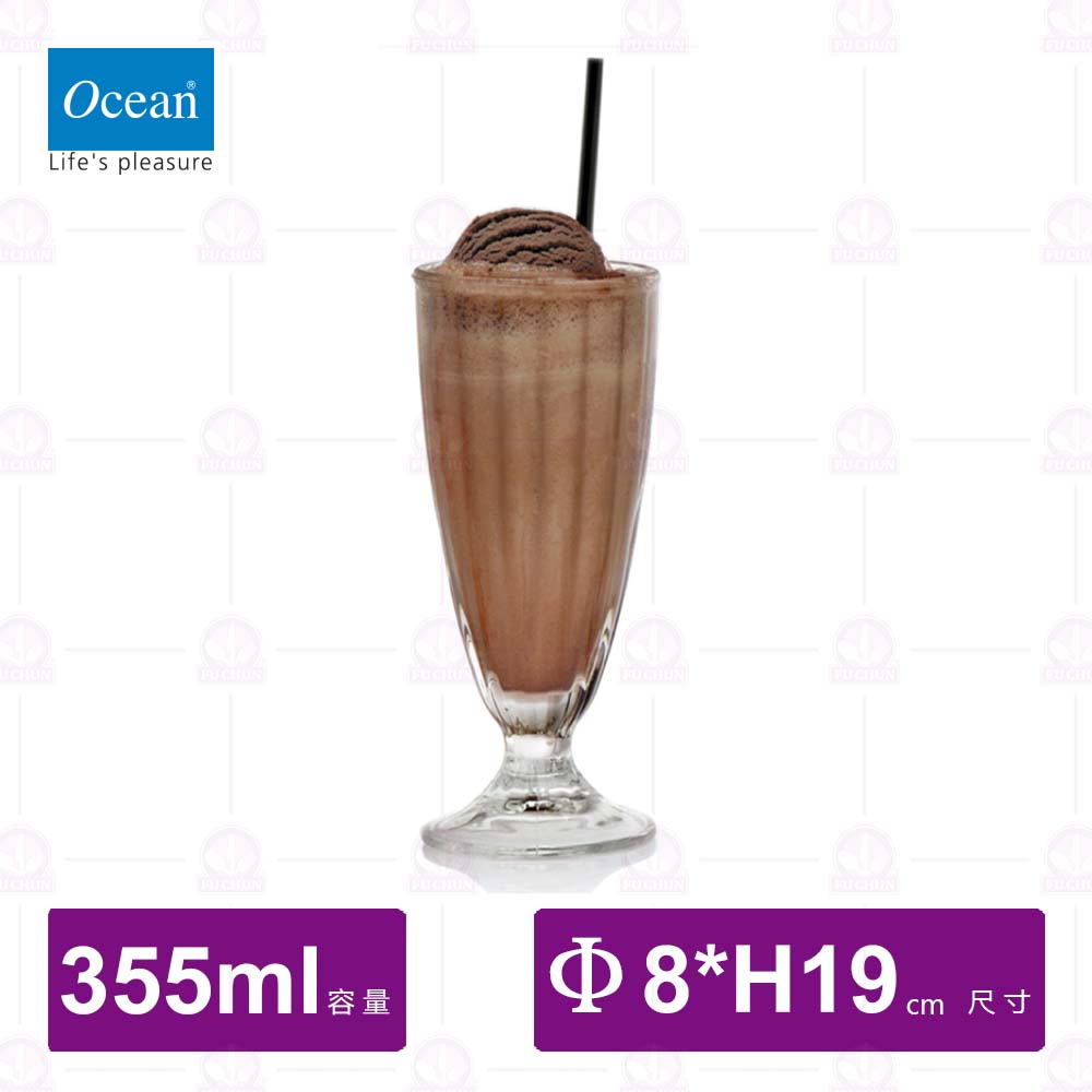 【Ocean】直紋蘇打杯 355cc/W8xH19cm (6入/盒)