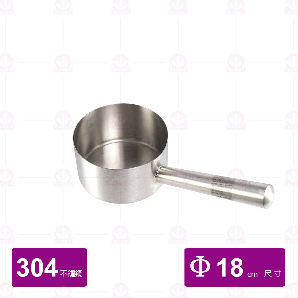 304不鏽鋼港式水杓 4斤 18x柄18cm