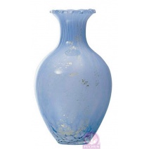 【日本ADERIA】悠藍點金手工琉璃花瓶 165xH300mm