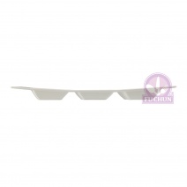 【大同磁器】P30334 長方三格盤 40.3*7.5cm