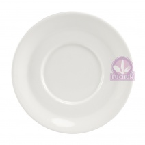 【大同磁器】P0390S 純咖啡底盤 Φ14.2cm