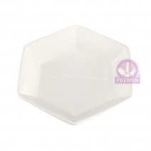 【大同磁器】P6363 六角盤 15.5*H3.5cm