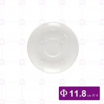 【大同磁器】P0410S 濃縮咖啡杯底盤