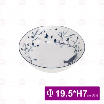【大同磁器】7.5吋湯麵碗-夜貓 113/3/13 缺貨中