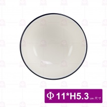【大同磁器】P1289-149 5.5吋港式飯碗-梅花露