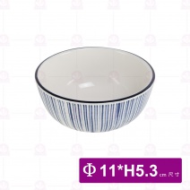 【大同磁器】P1289-149 5.5吋港式飯碗-梅花露