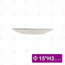 【大同磁器】P1261-149 6吋圓盤-梅花露