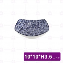 【大同磁器】P07H44-155 小缽-日式海波浪