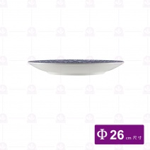 【大同磁器】P101-155 10吋圓盤-日式海波浪