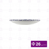 【大同磁器】P101-156 10吋圓盤-華夏青花瓷